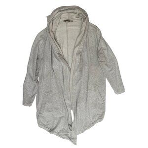 Athleta Vista Wrap Open Front Cardigan w/ Hoodie